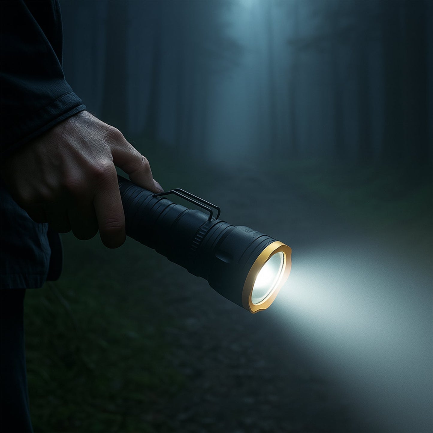 2in1 5 LED With 1 Laser Light Portable Mini Torch / Flashlight LED Powerful High Lumens Pen Light with Clip, Portable Pocket Compact Torch for Emergency A Battery operated (1 Pc / Battery not included)