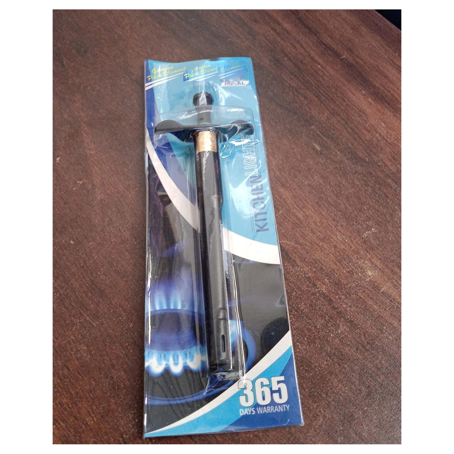 8215 Stainless Steel Black Gas Lighter For Kitchen Gas Stove Long Lasting Unbreakable Lighters For Gas Stoves Restaurants Kitchen (1 Pc)