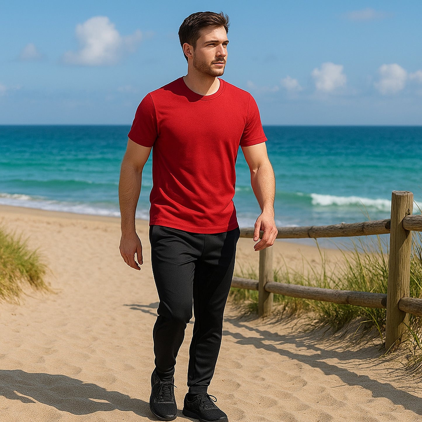 Premium Comfort Fit Mens Track Pant (Size Medium)