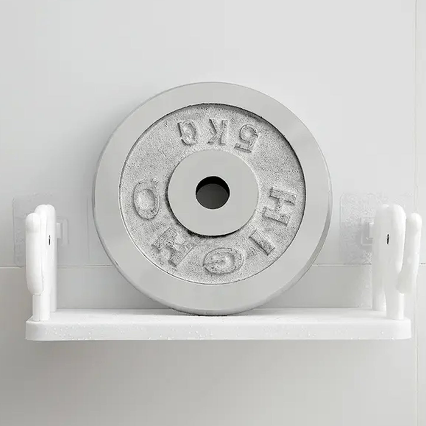 9272 Multifunctional Elephant Shaped Storage Shelf No Punching Wall Mounted Mini Storage Rack Creative Cute Elephant Shelf Organizer For Kitchen Bathroom Bedroom Study