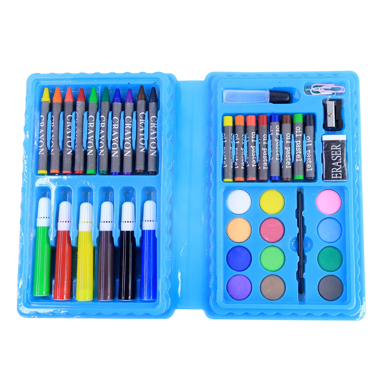 42-piece Complete Kids Art Craft Stationery Set