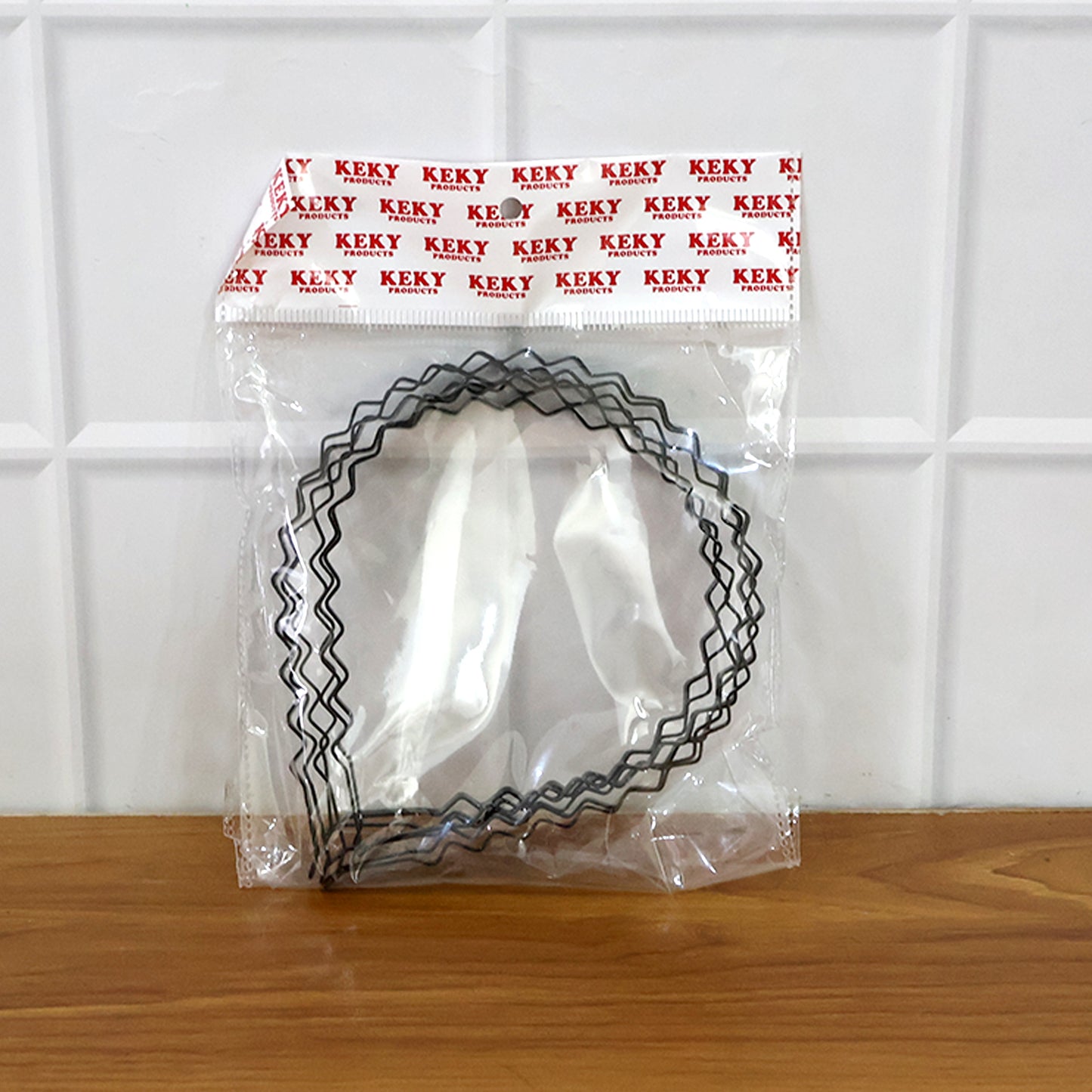 Premium Metal Zigzag Hair Bands For Men Women (6 Pc)