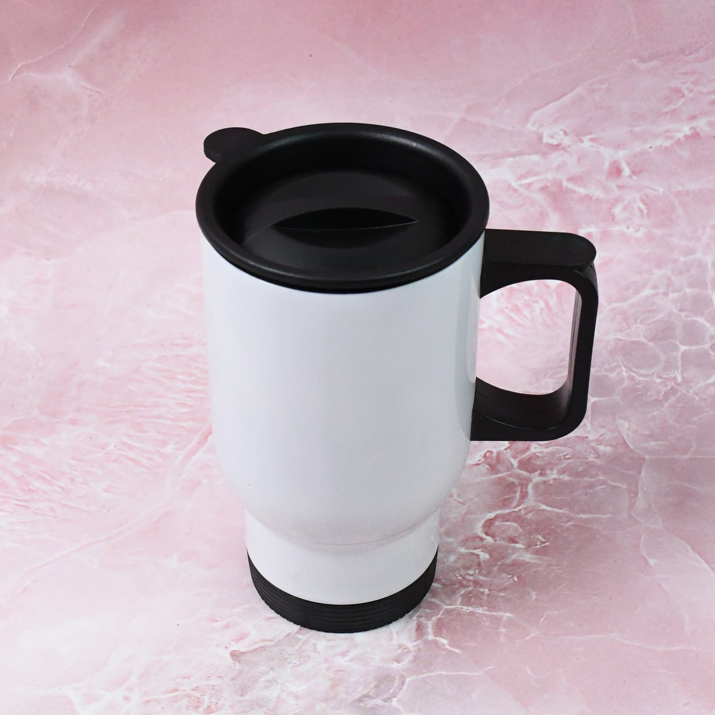 Stainless Steel Vacuum Insulated Mug With Lid (1 Pc Mix Design Color)