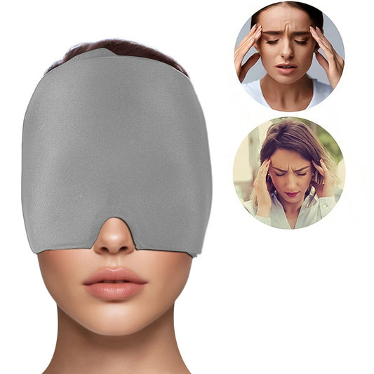 Headache Relief Hat Migraine Cap (1 Pc  Grey Color)