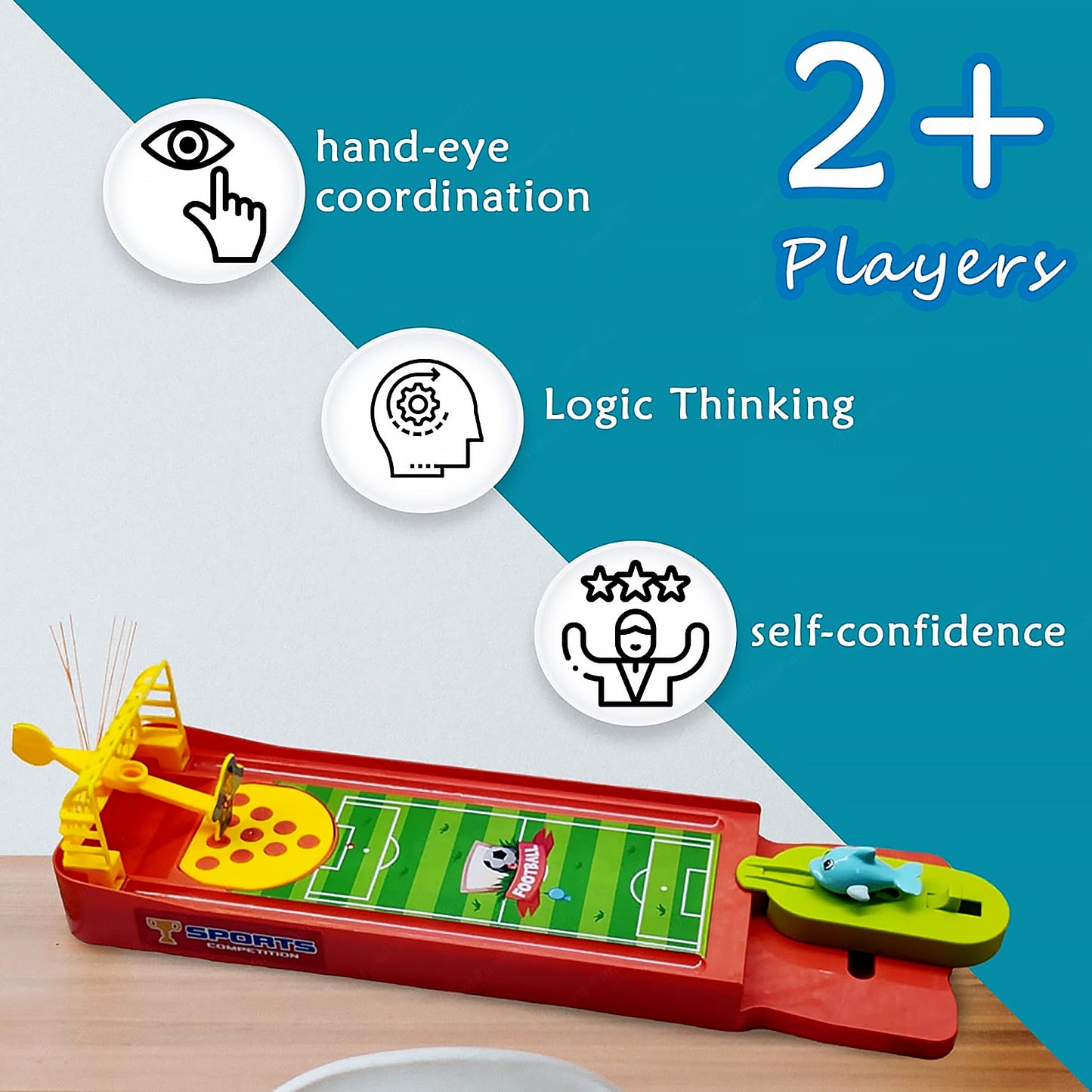 17863 Mini Table Top Finger Football Game For Kids-desktop Game For Kids Adults Fun Indoor Finger Bowling Game For Boys Girls Family Board Game