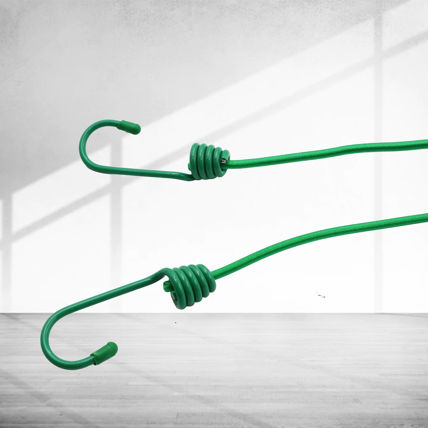 9373 Elastic Cloth Drying Rope With 12 Metal Clip Portable Clothes Line For Home Travel