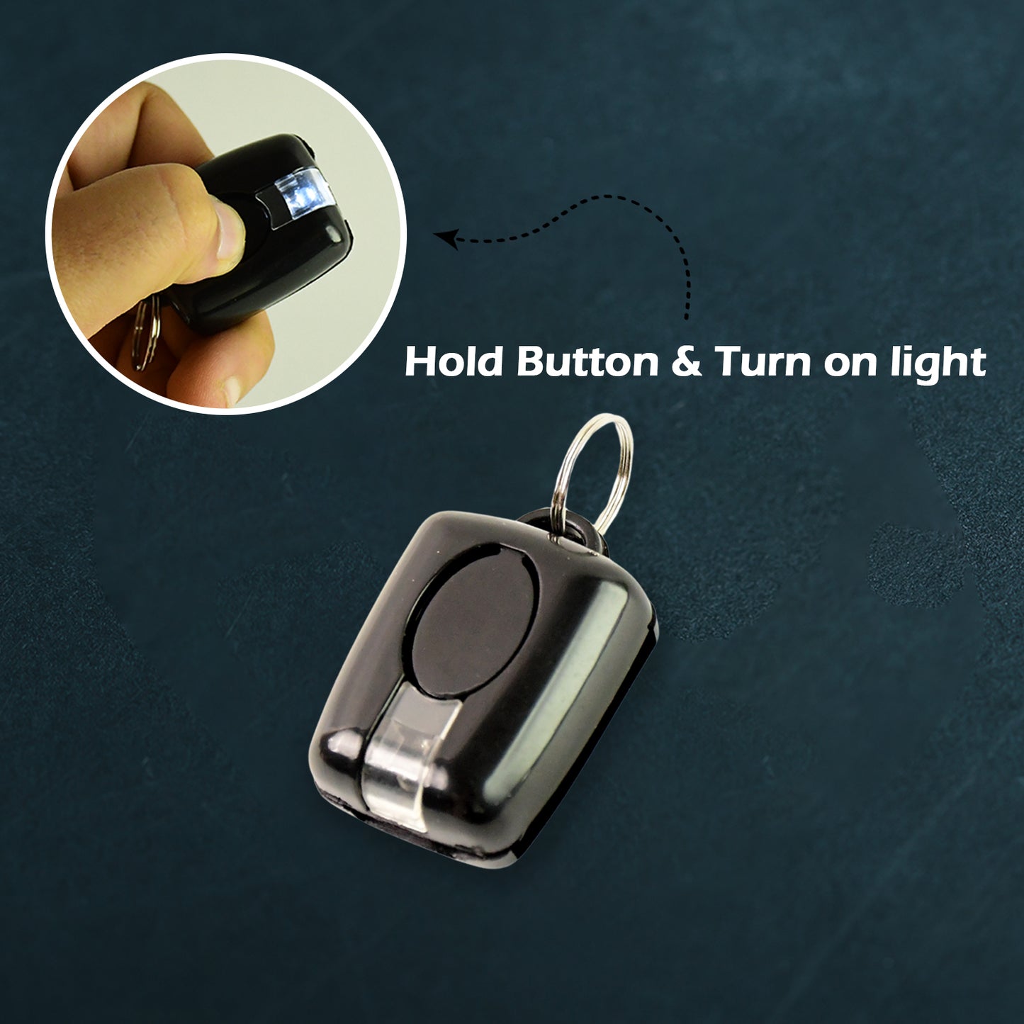 Mini Led Torch Keychain (1 Pc)