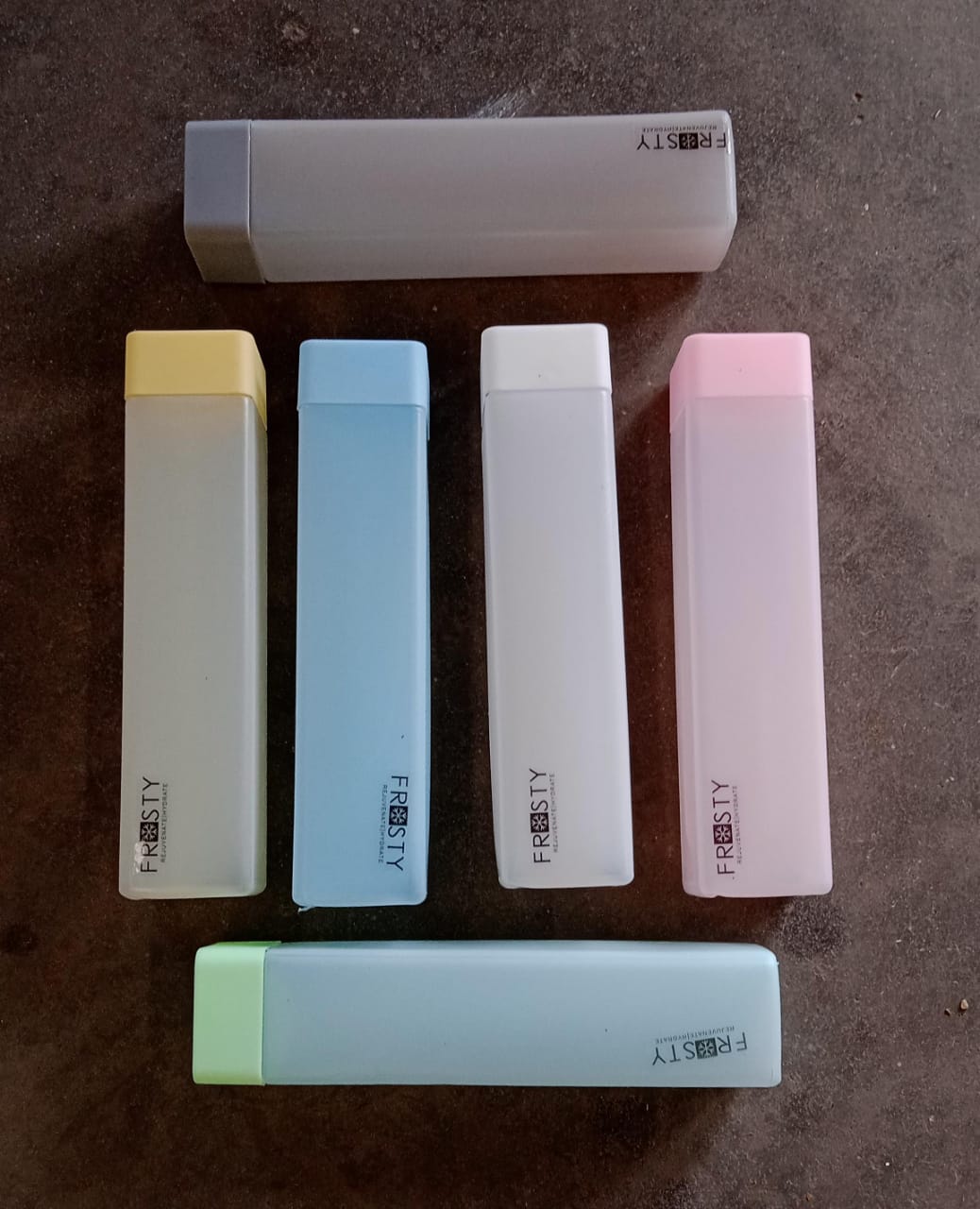 12981 Large Capacity Plastic Water Bottle Office Bottle Gym Bottle Home Kitchen Leakproof And Bpa Free Drinks Bottle Square Water Drink Juice Bottle Wide-mouth Bpa Free Leak-free Lightweight (1 Pc Mix Color 1000 Ml Approx)