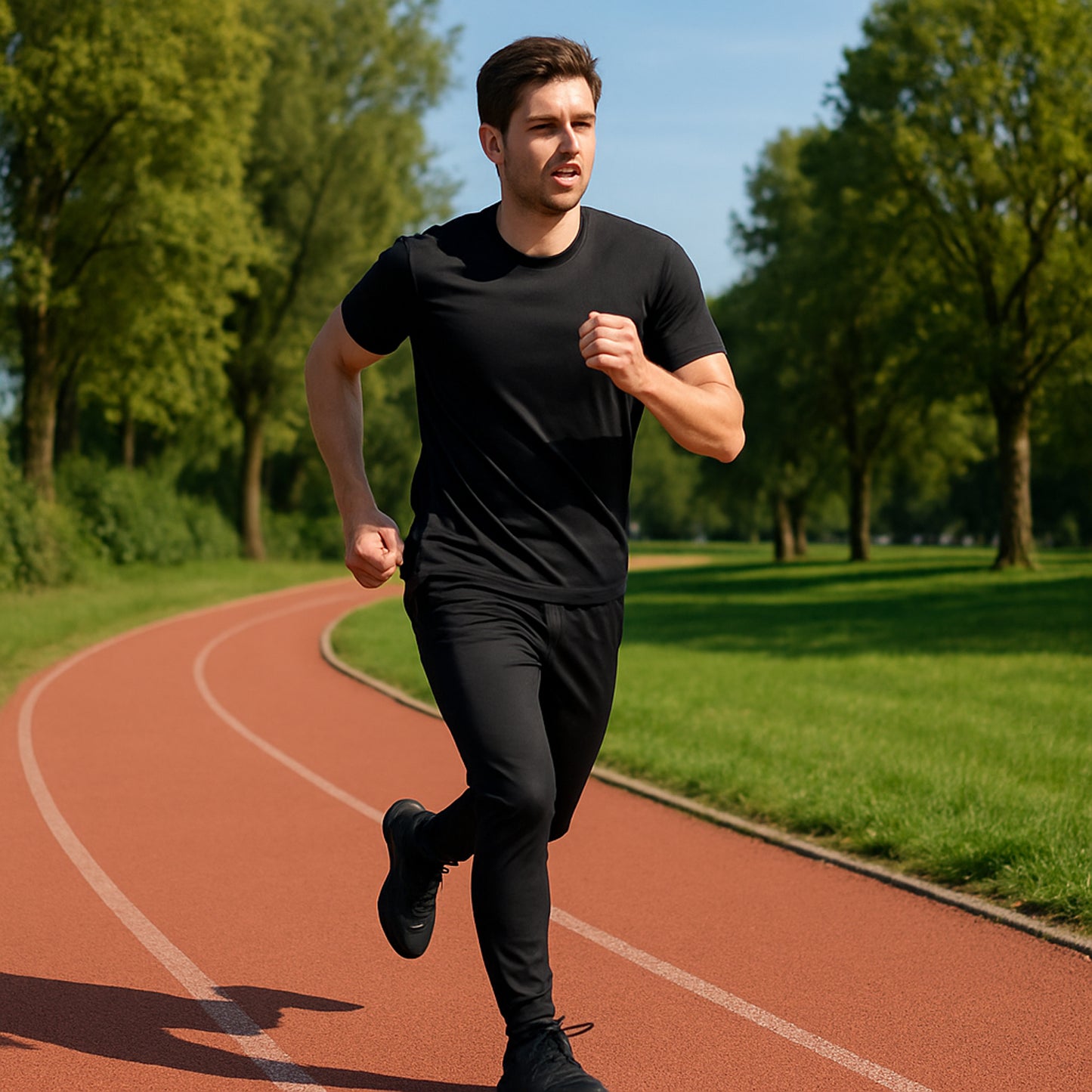 Premium Comfort Fit Mens Track Pant (Size Medium)