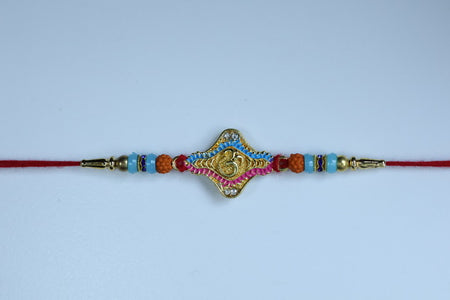 Traditional Om Design Rakhi