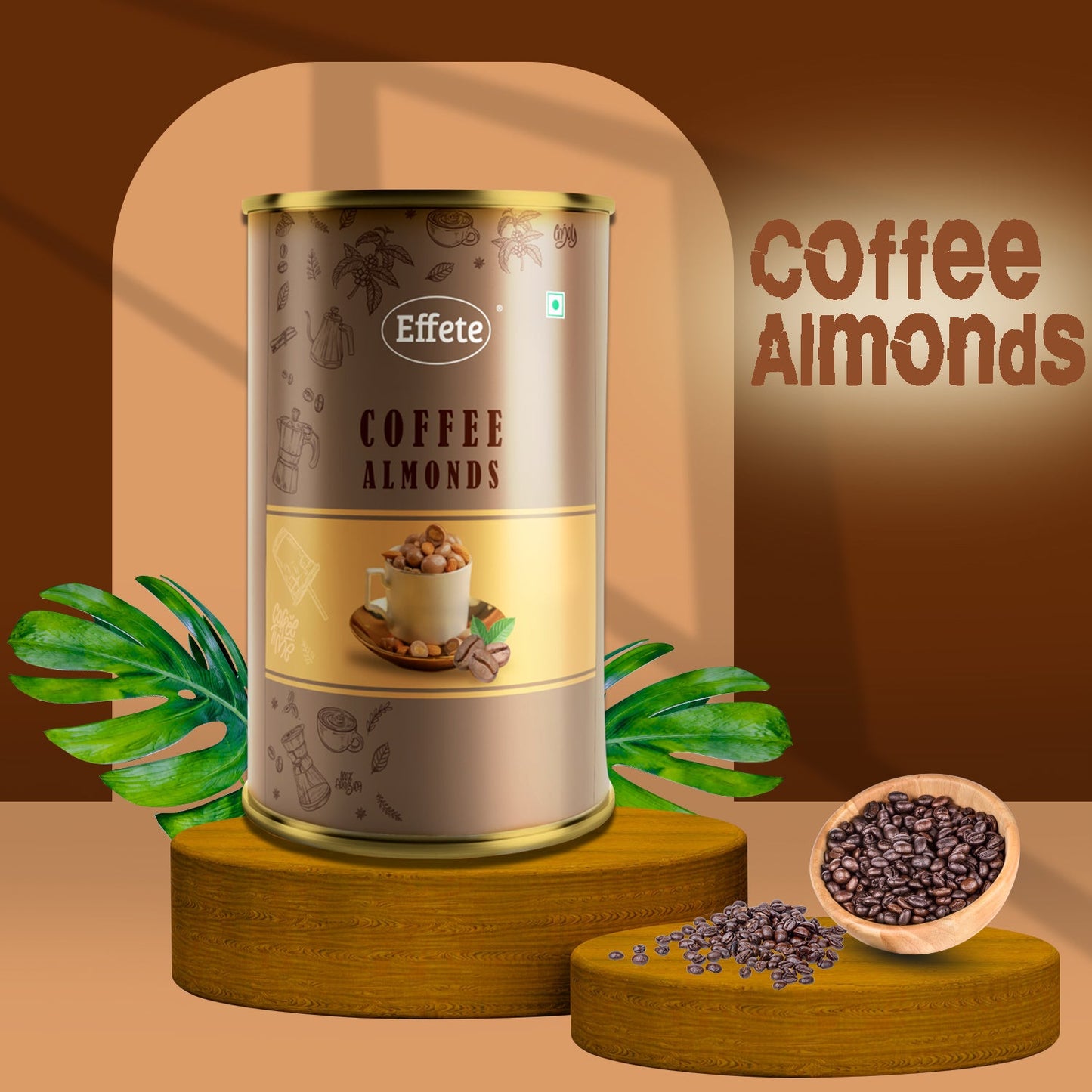 Effete Coffee Almonds Chocolate