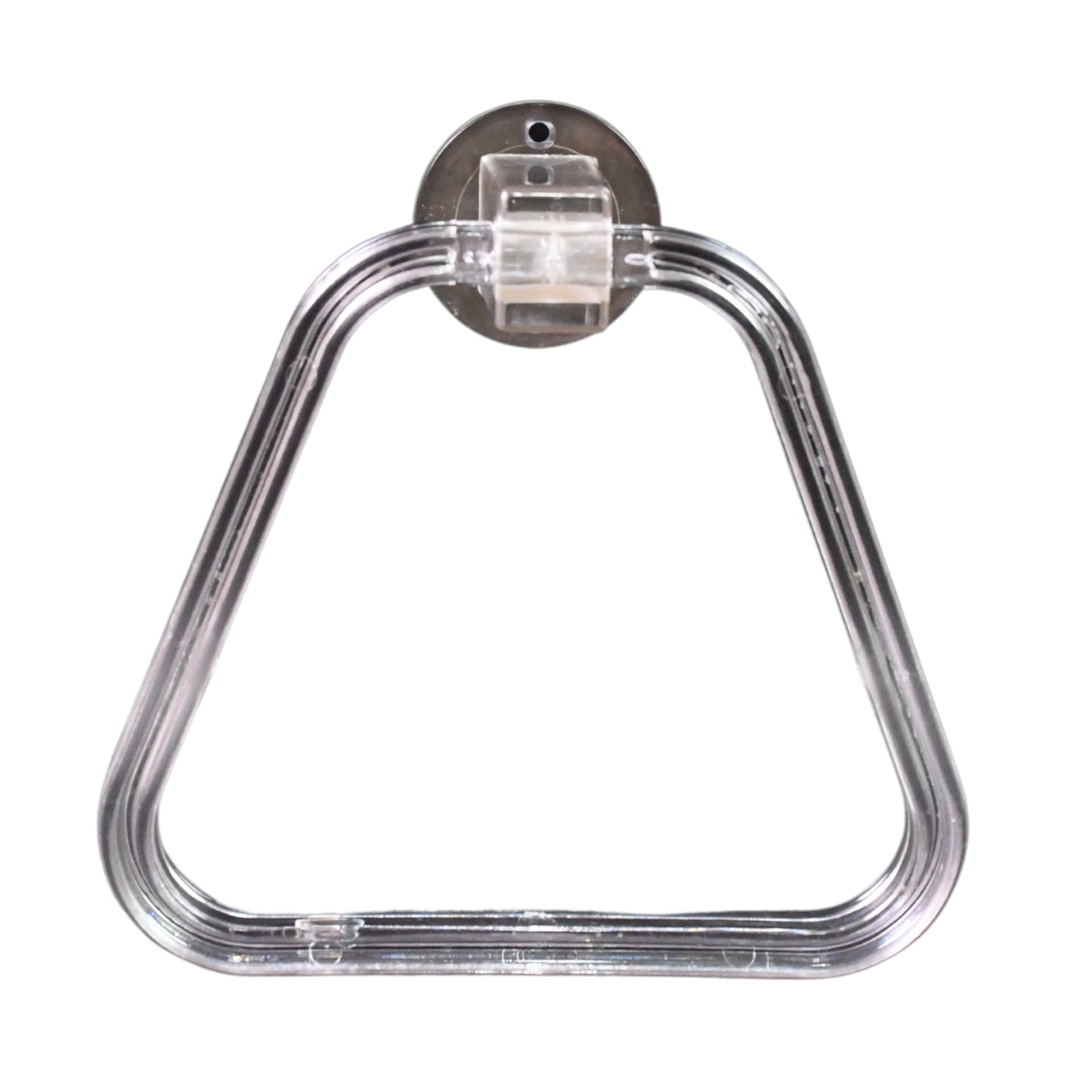 Unbreakable Abs Square Towel Ring Wall Mounted Stand Holder (1 Pc)