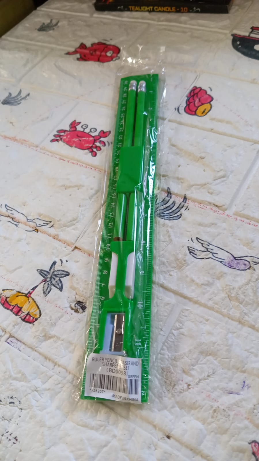 4532 School Office Set (Ruler 2 Pencils Eraser Sharpener) Stationary Set 5 Items Educational Item For School Going Kids Stationary Set For Girls Boysstationary For Schoolgift Pack For Girls Kidsbirthday Gift Kids (5 Pc Set )