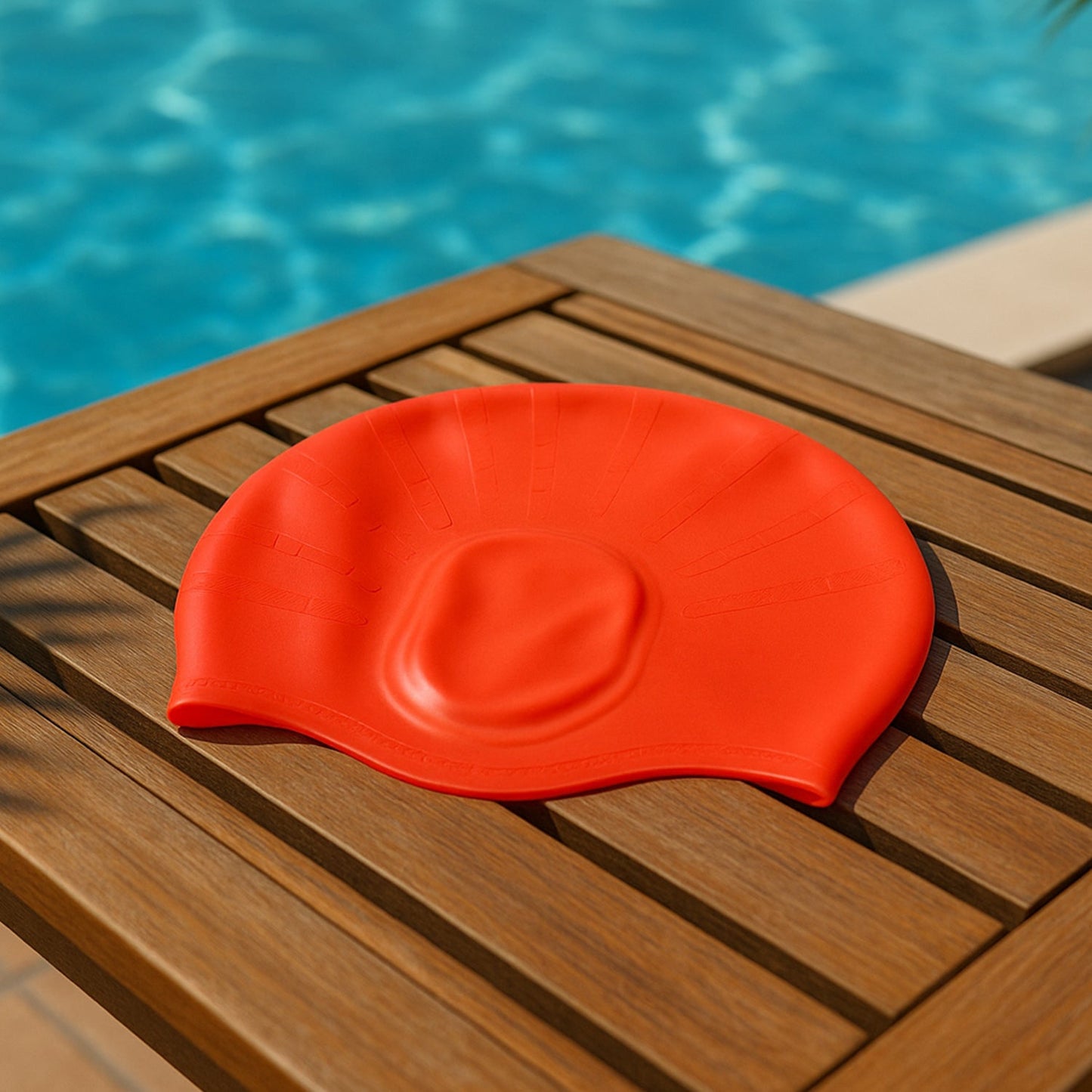Knx Professional Silicone Swimming Cap (1 Pc)