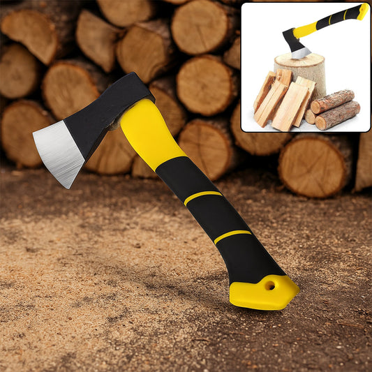 -600g Hatchet Axe Fiberglass Body Rubberized Handle