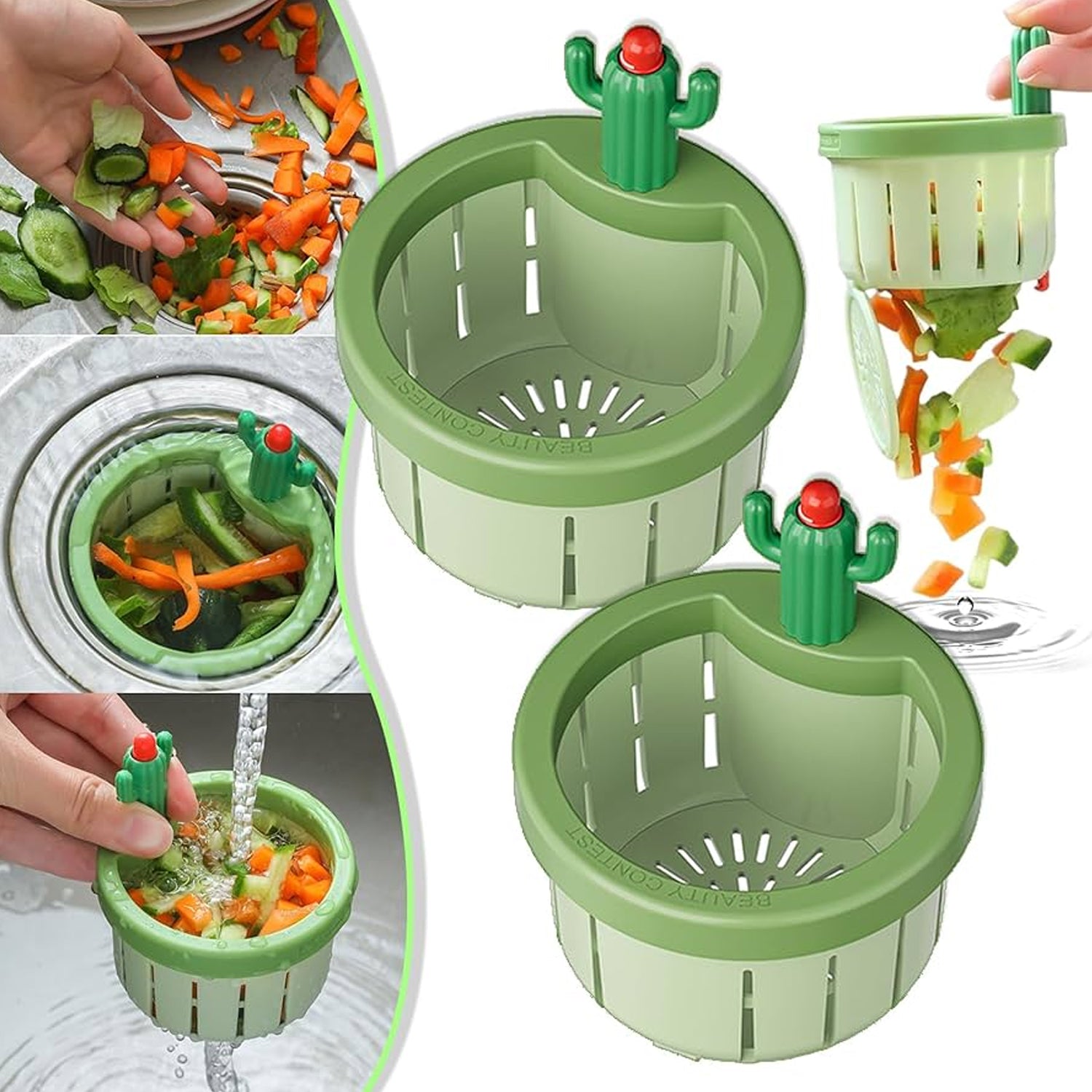 Solid Plastic Drain Protector