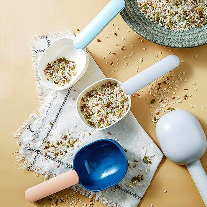 Large Plastic Measuring Spoons Flour Scoops For Home Kitchen (1 Pc)