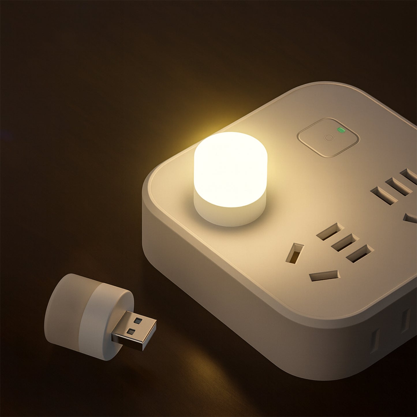 Mini Usb Led Night Light - (2 Pc  Set)