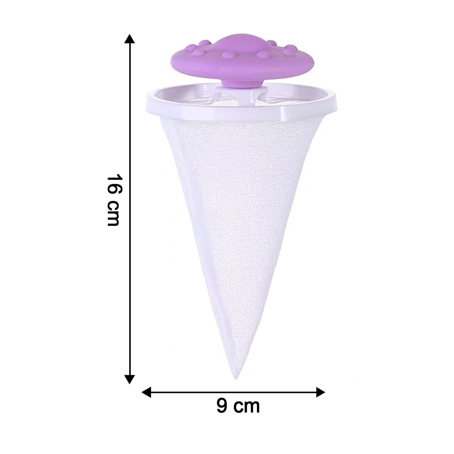 Floating Washing Machine Lint Mesh Filter Bag (1 Pc)