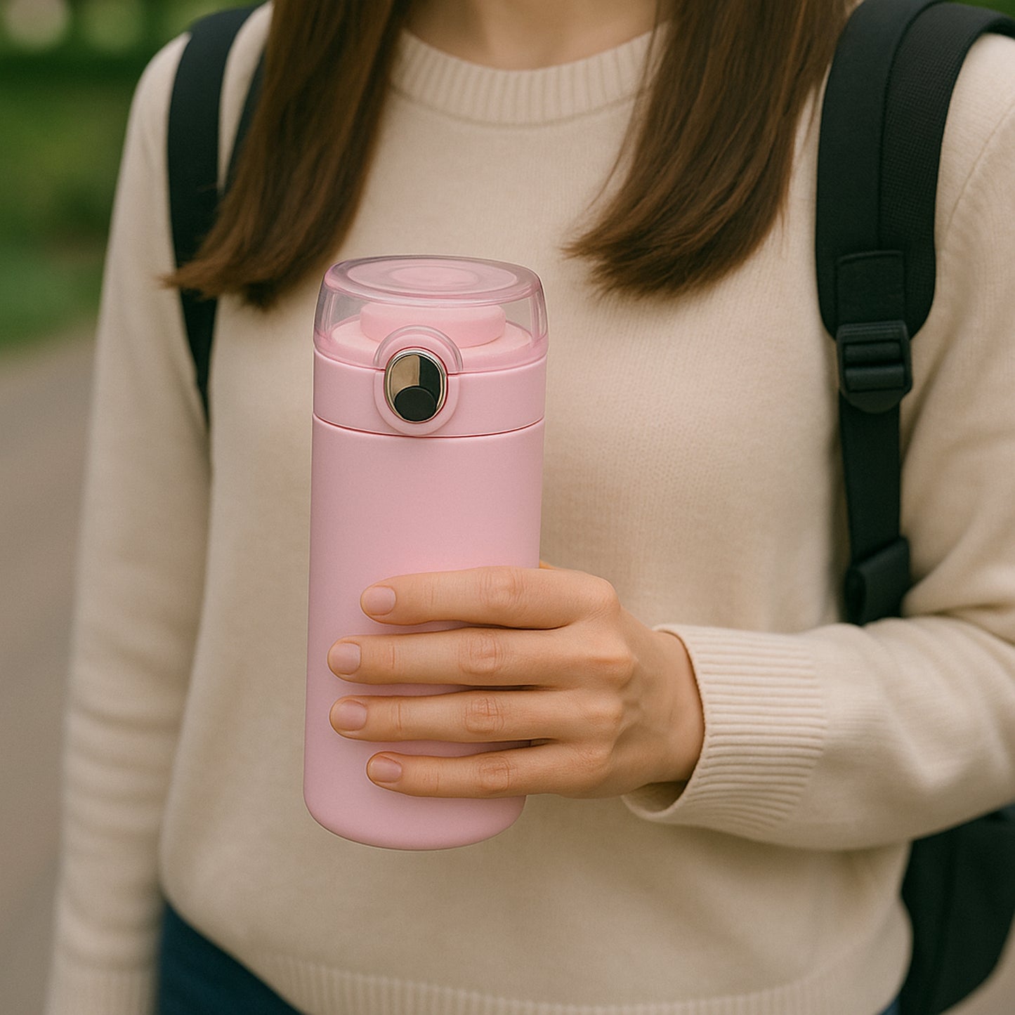 Water Bottle For Kids  Insulated Vacuum Stainless Steel Bottle (300 Ml Approx)