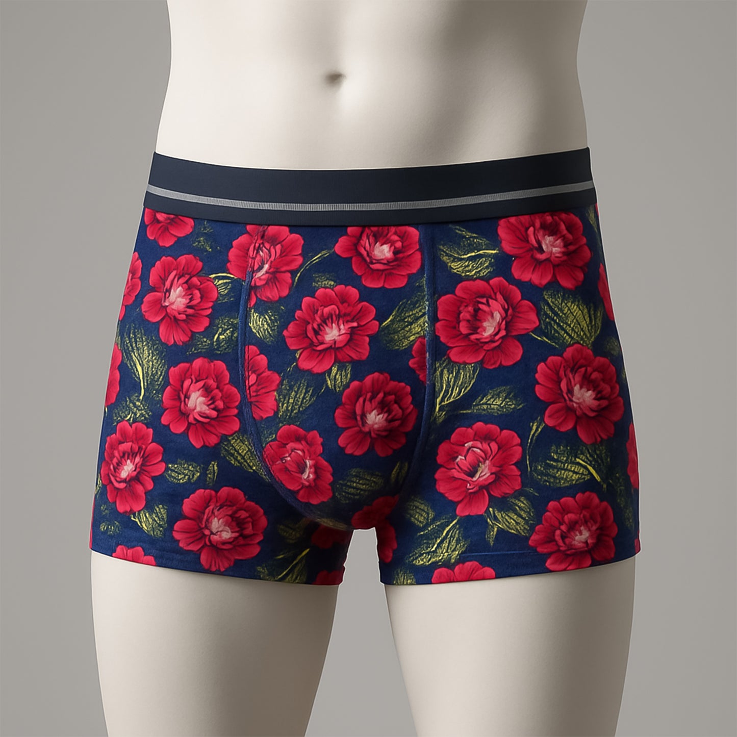 Mens Stretch Boxer Briefs - (Medium  1 Pc)