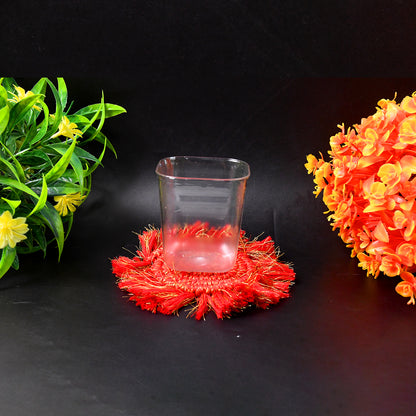 6pc Transparent Diamond Medium Serving Glass Set Glass Set For Water Juice Etc