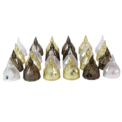 Premium 24 Piece Led Candle Lights Set  Flameless Decorative Tealight Candles