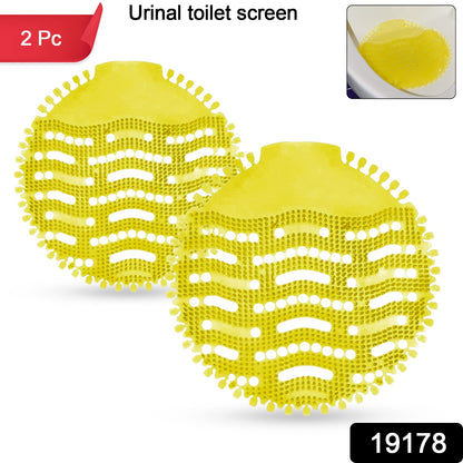 Urinal Screen Deodorizer Mat (2 Pc Set)