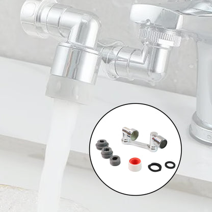 Universal Rotating Faucet Splash Head - (Set)