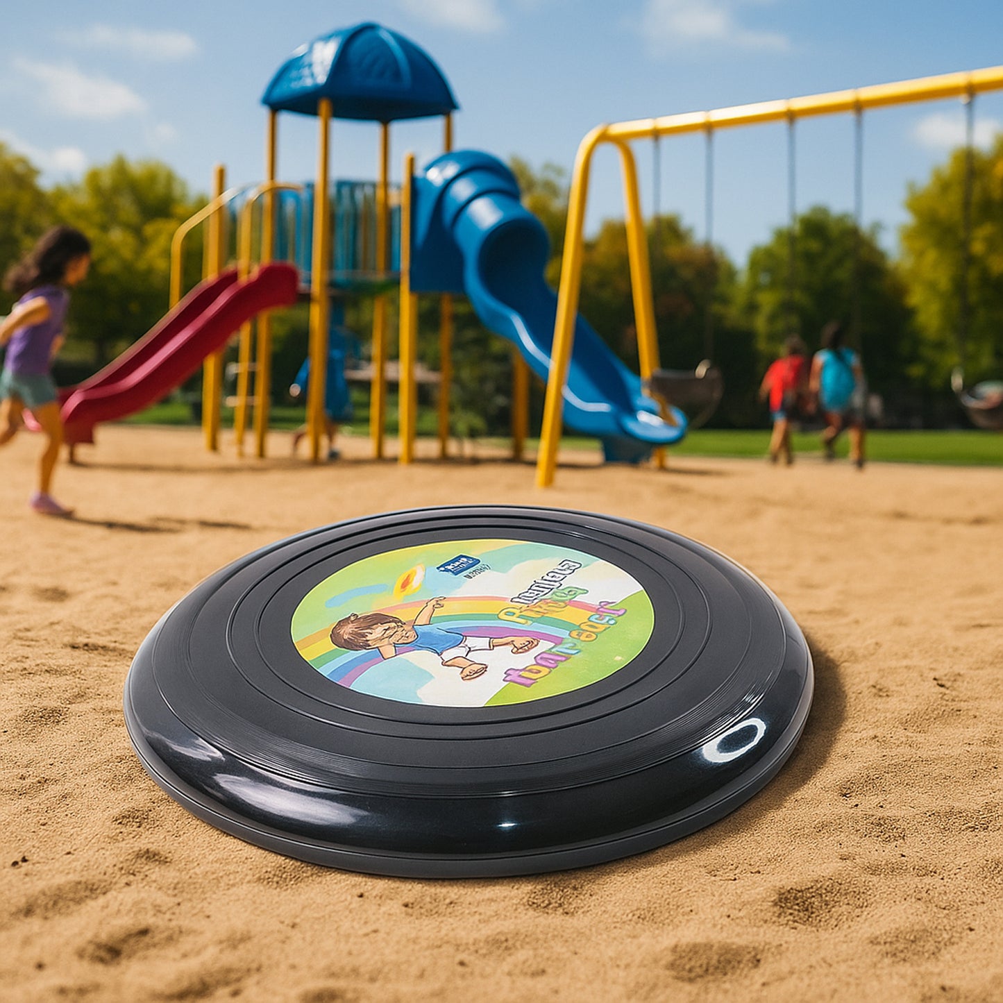 Funwoods Small Outdoor Flying Disc Throw  Catch Game Toy (1 Pc)