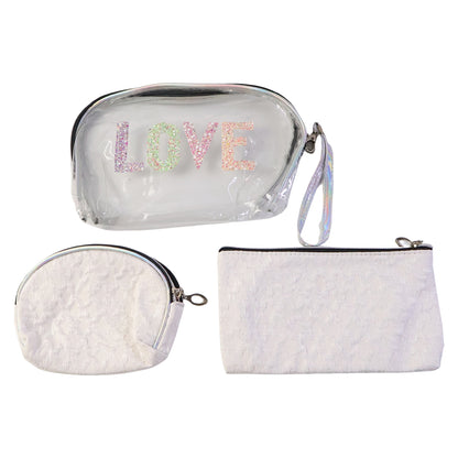 3-in-1 Premium Makeup Bag Set