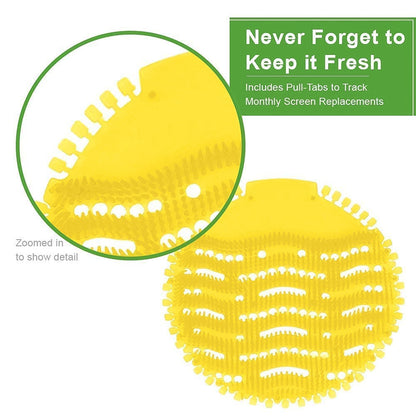 Urinal Screen Deodorizer Mat (2 Pc Set)