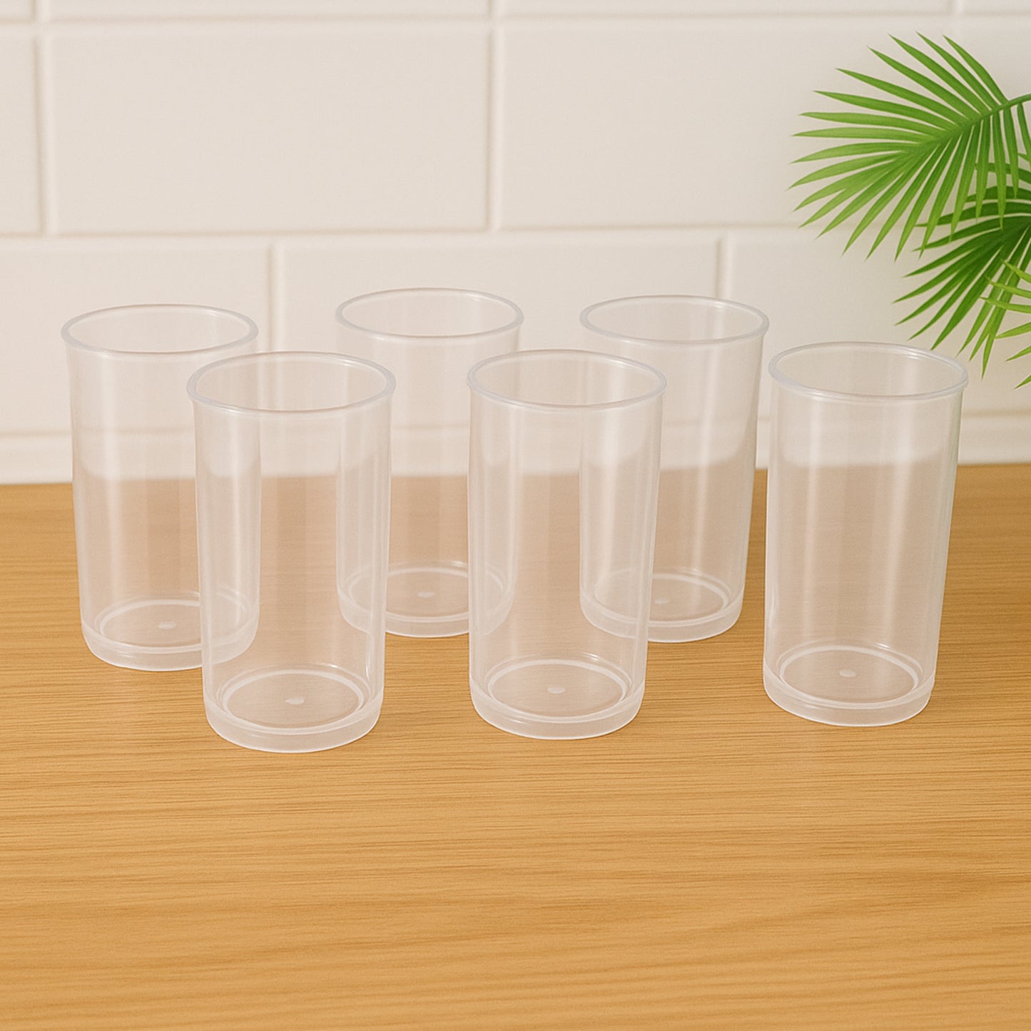Supermom Martini Clear Glass Set (6 Pc)