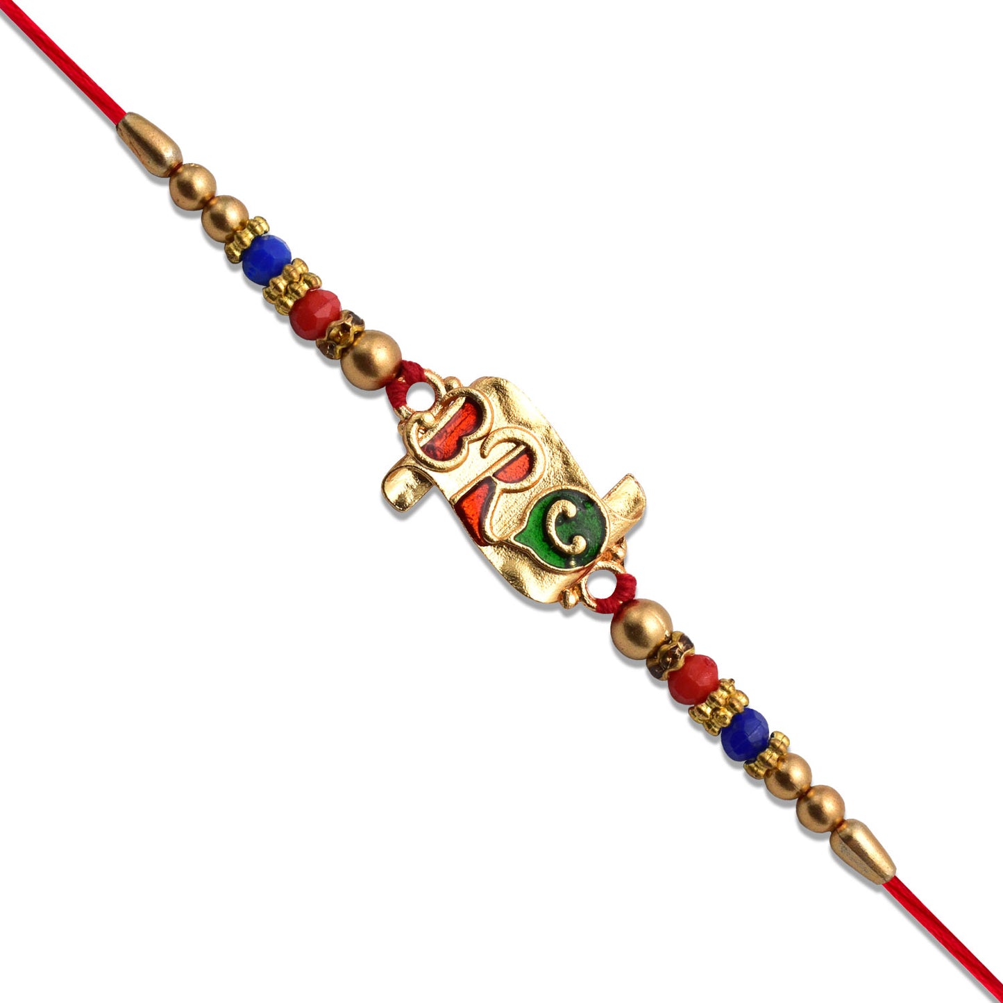 Stylish Bro Rakhi With Colorful Enamel