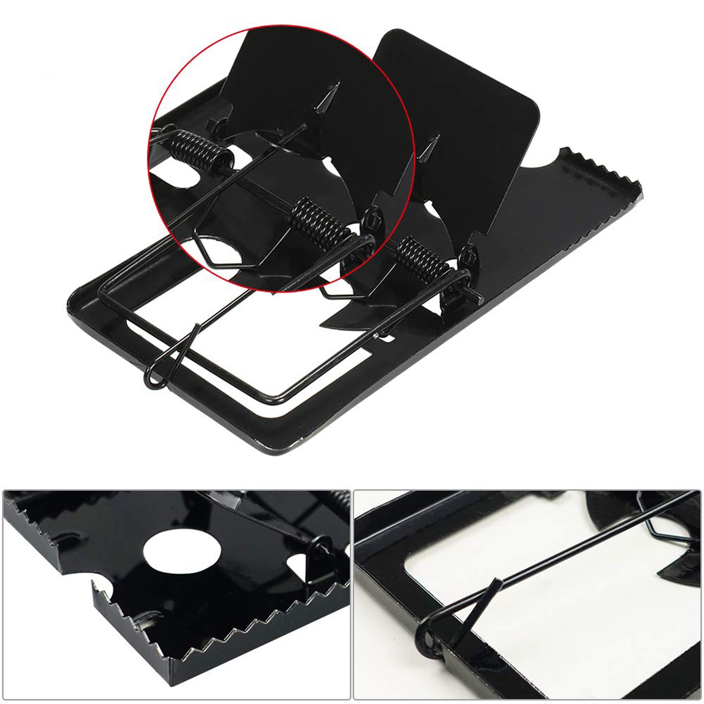 Mouse Trap Catcher Rodent Traps Mice Control Mice Snap Kill Trap (2 Pc)