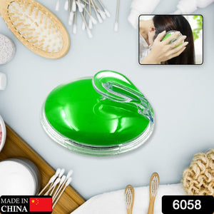 6058 Silicone Head Massager Used In All Kinds Of Places Like Household And Official Places For Unisexul Use Over Head Massage And All.