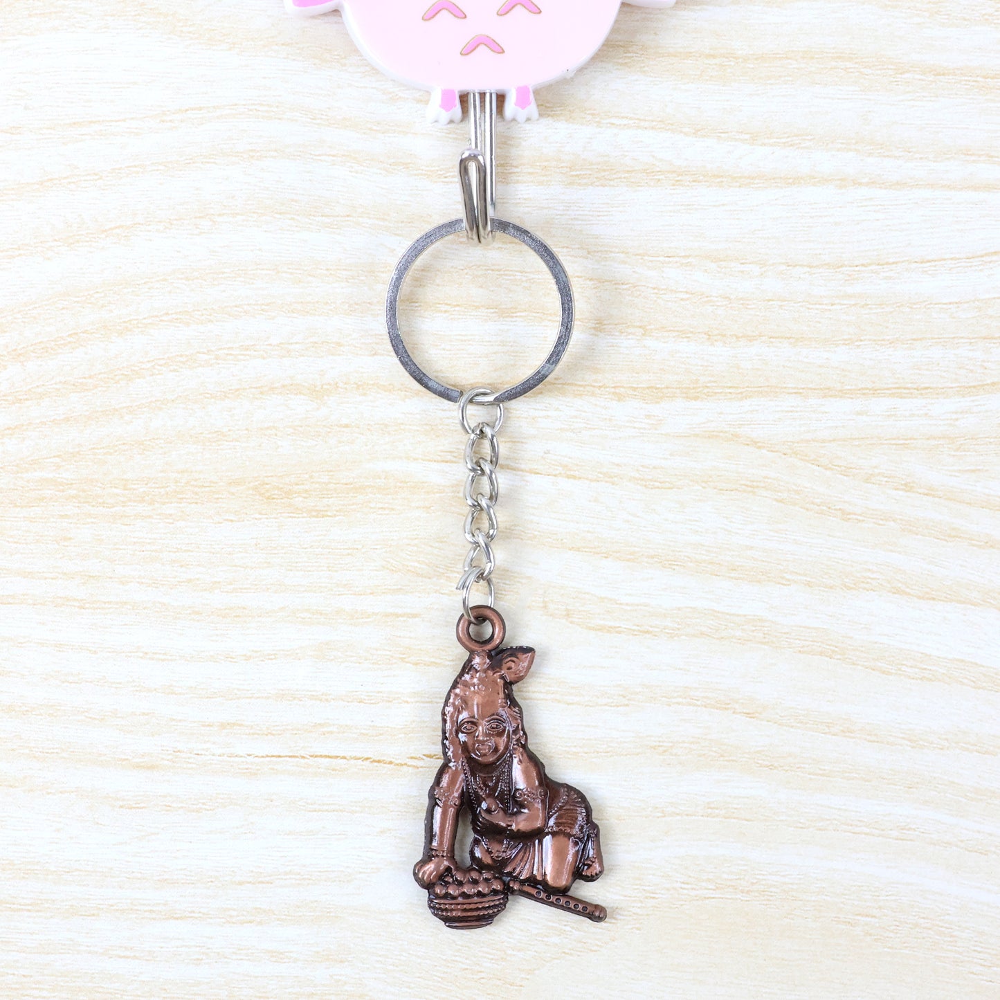 Bal Krishna Crawling Design Keychain (1 Pc)