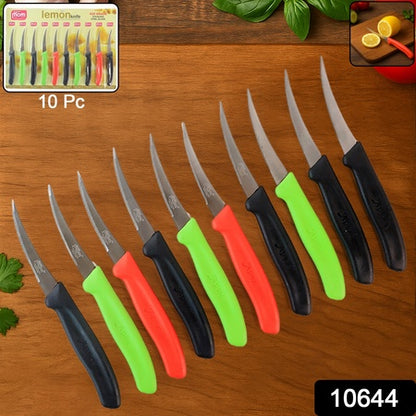 Supermom Stainless Steel Lemon Knife (10 Pc  Set)