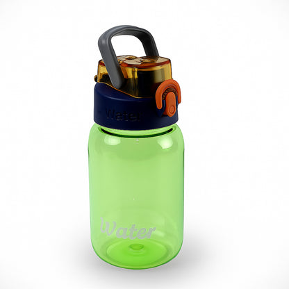 Green Leak-proof Portable Fruit Infuser Water Bottle Approx 600ml (1 Pc)