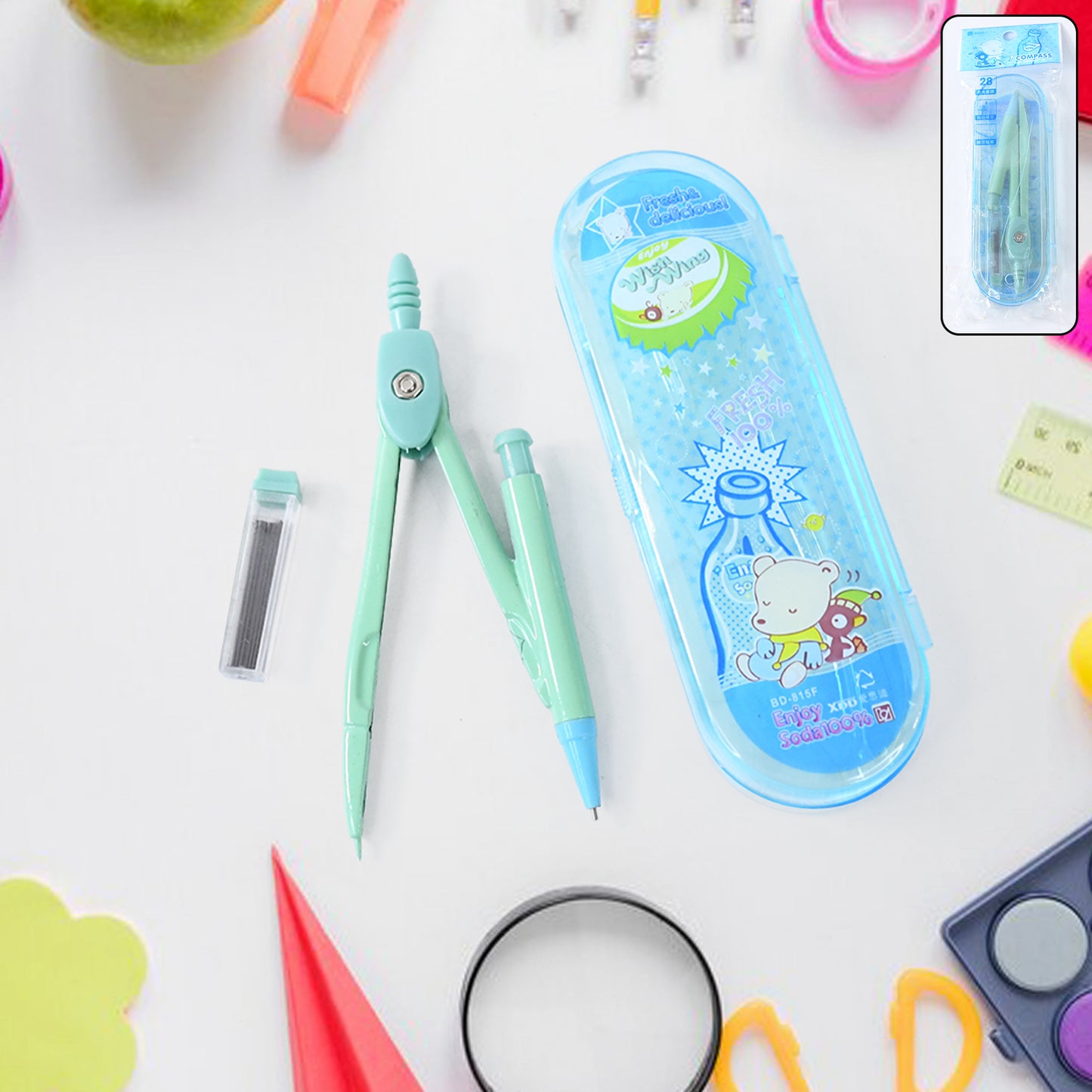 Geometry Compass Box Set (4 In 1)