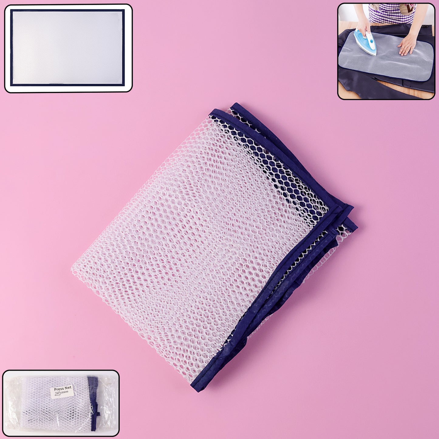 Heat-resistant Ironing Mesh Press Cloth (65  40 Cm  1 Pc )