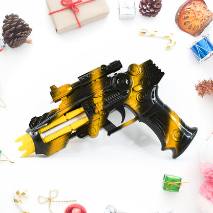 Ttg Led Laser Gun Toy  Battery Operated Space Blaster With Flashing Lights  Sound (1 Set)