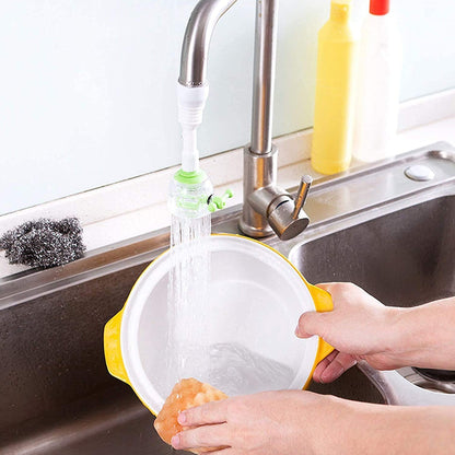 Flexible Faucet Extender  Splash-control Sprayer