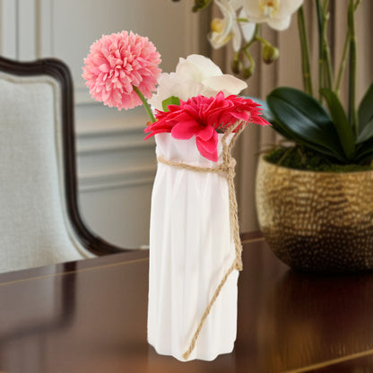 Plastic Vase  Pot - Elegant Design-ideal Gift For Friends And Family (1 Pc)