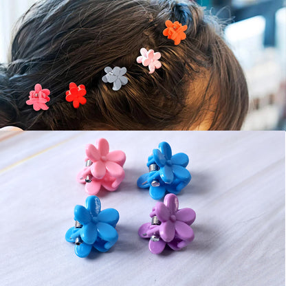 Kids Hair Bands Rubber Bands  Cute Hair Clips In Storage Box (Mix Design  1 Set)