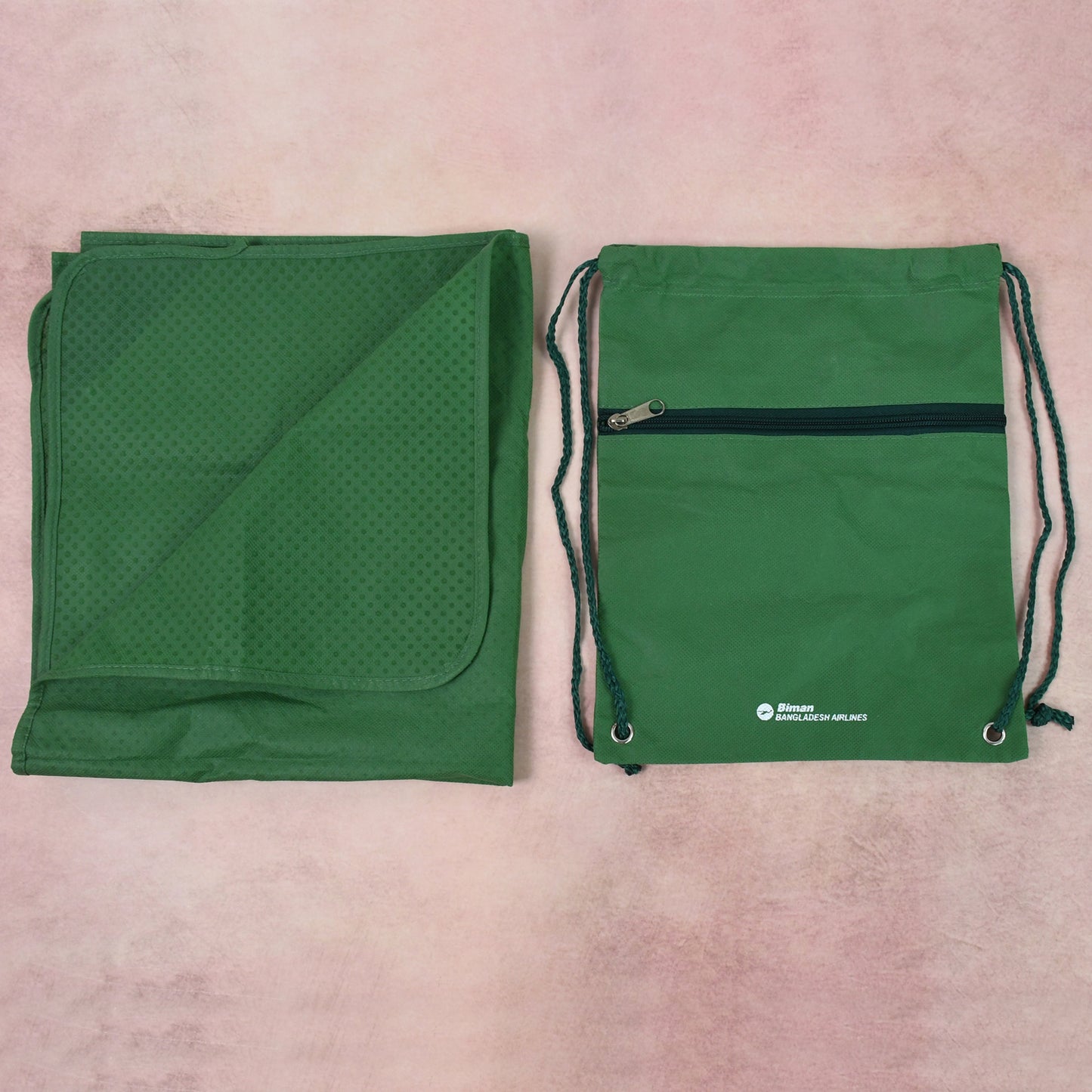 2 In 1 Hajj Kit Bag With Musallah  Small Bag (2 Pcs Set)