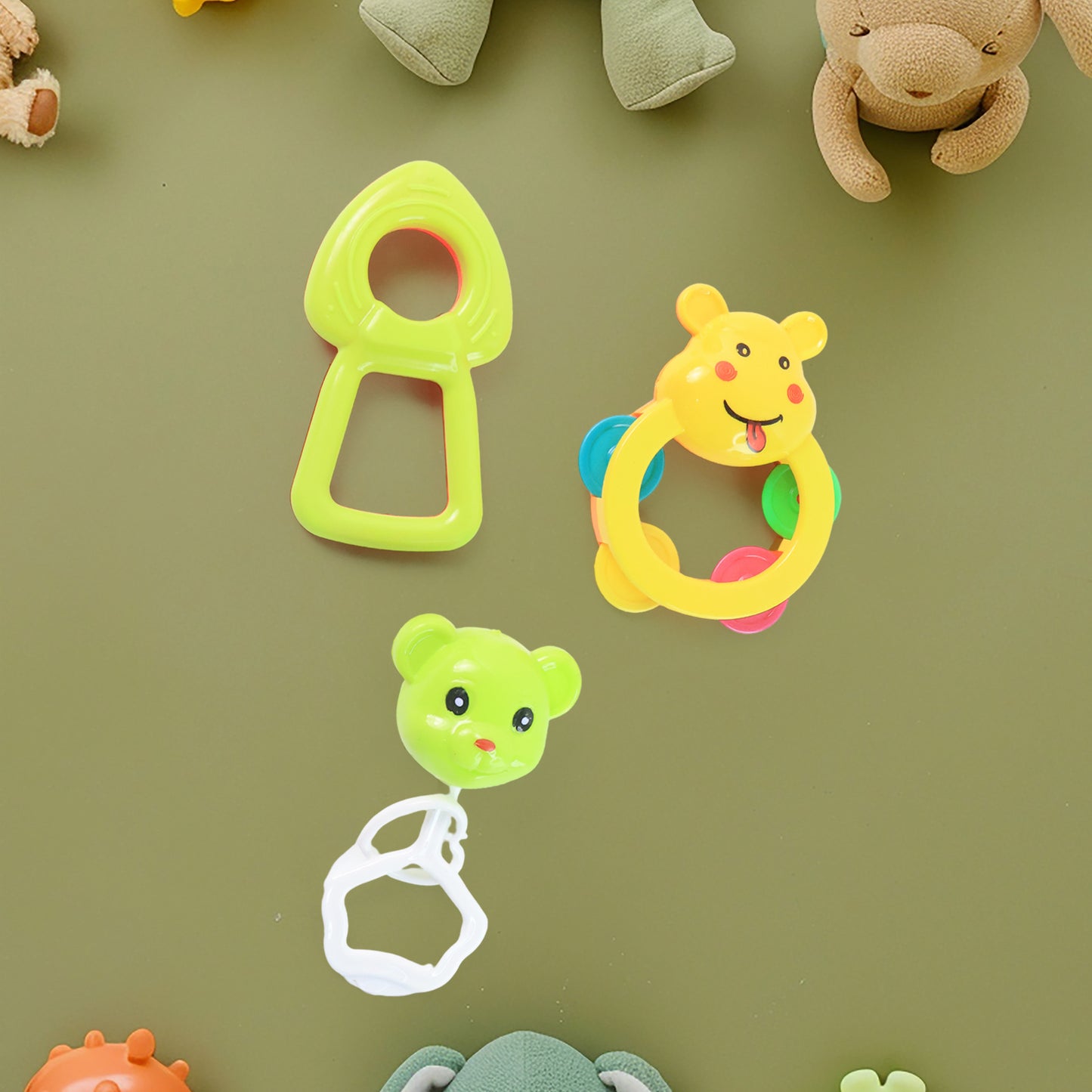 Baby Rattle Toy Collection For Infants 8 Pcs Set