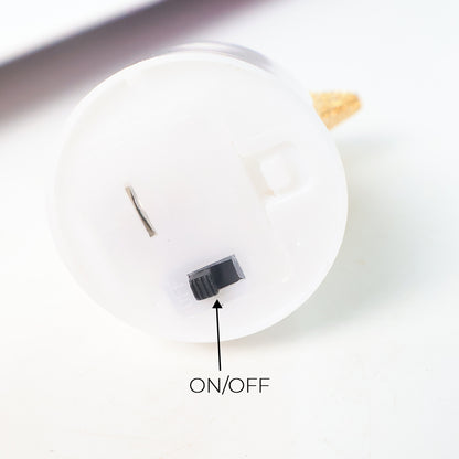 Set Of 12 Decorative Led Star Candles