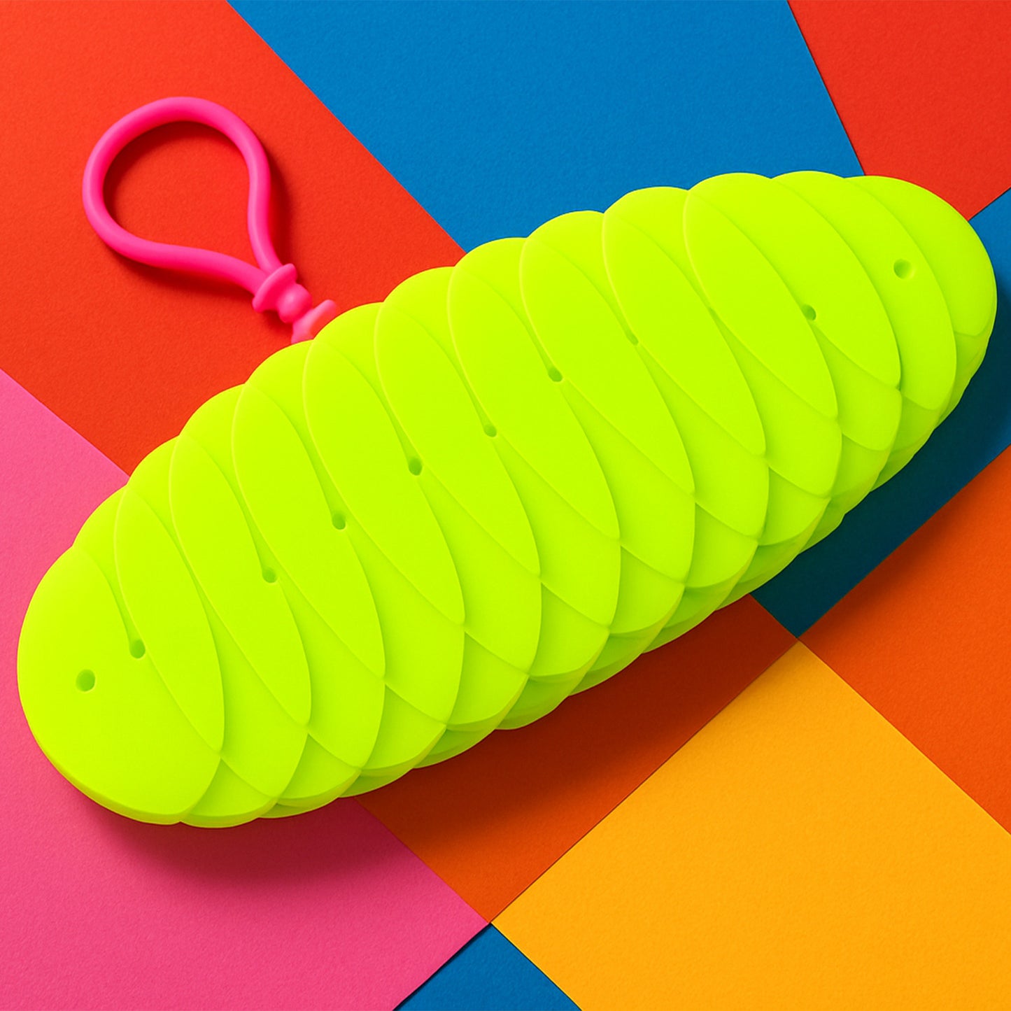Flexible Plastic Worm Fidget Toy (1 Pc)