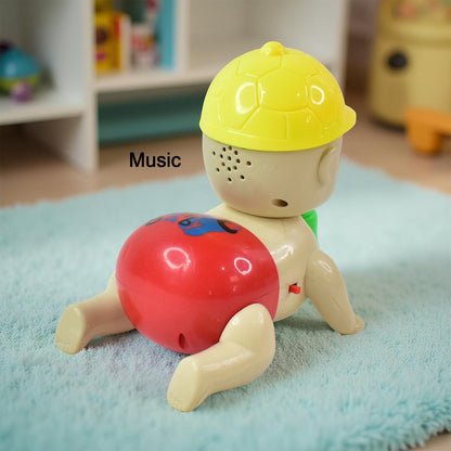Battery Operated Crawling Baby Toy With Music
